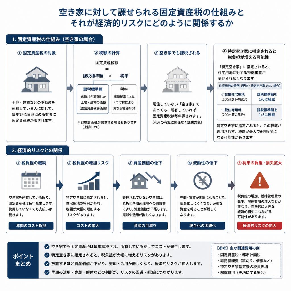 固定資産税と空き家の関係