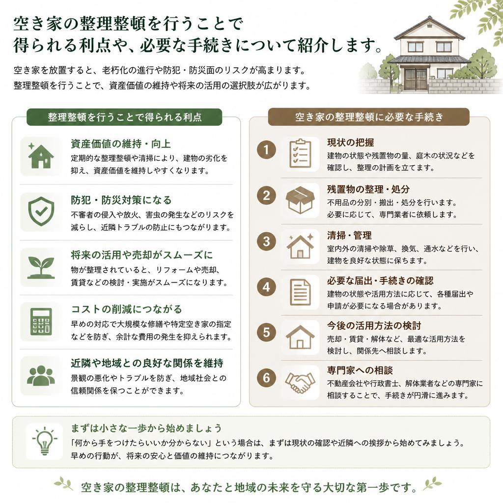 整理整頓がもたらすメリット