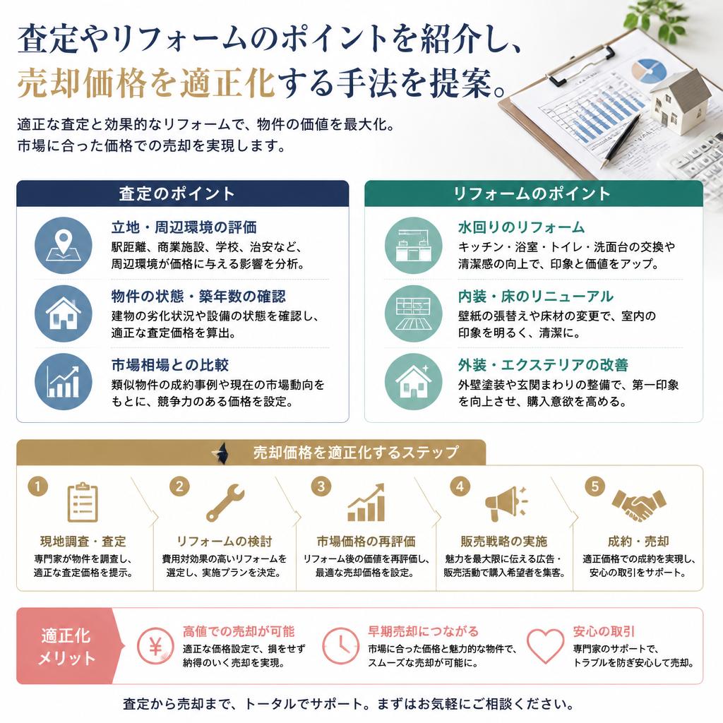 ぼろ家の売却価格を上げる方法