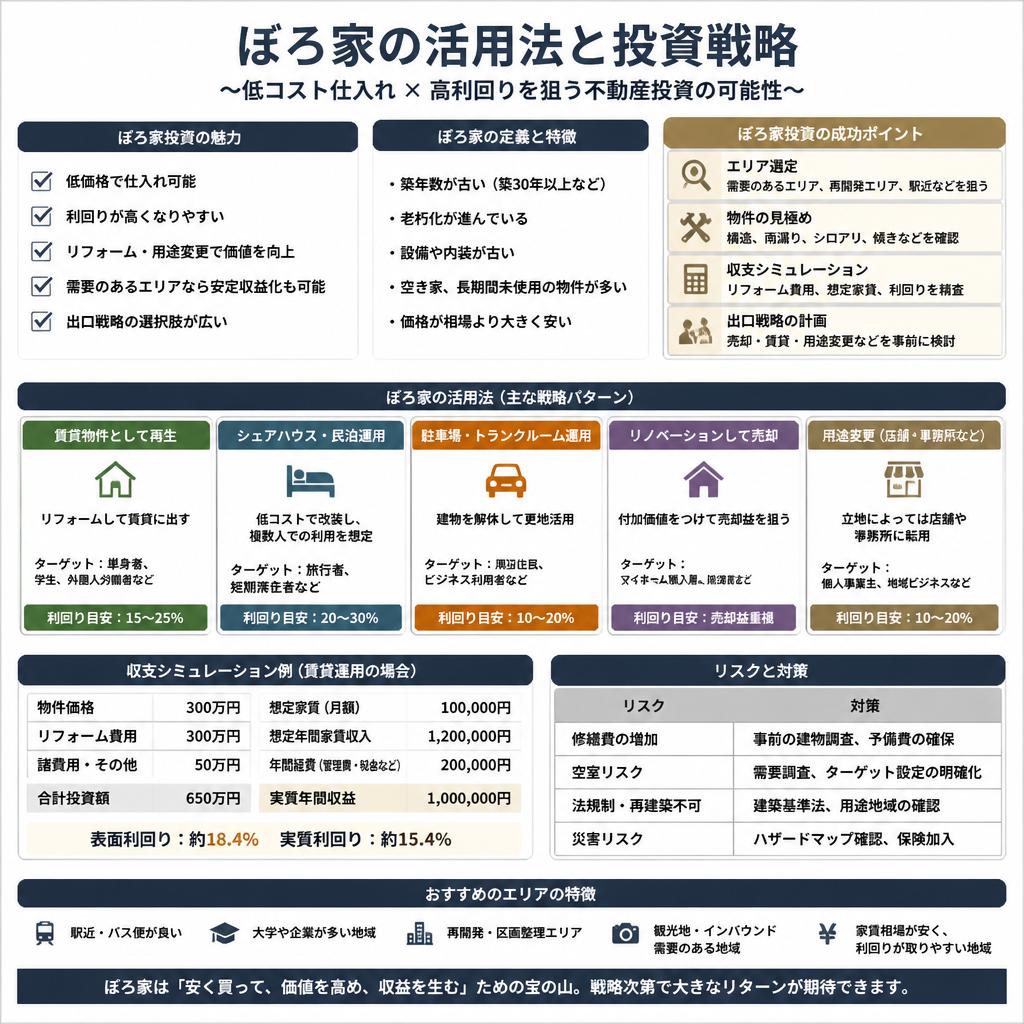 不動産投資の視点から見たぼろ家
